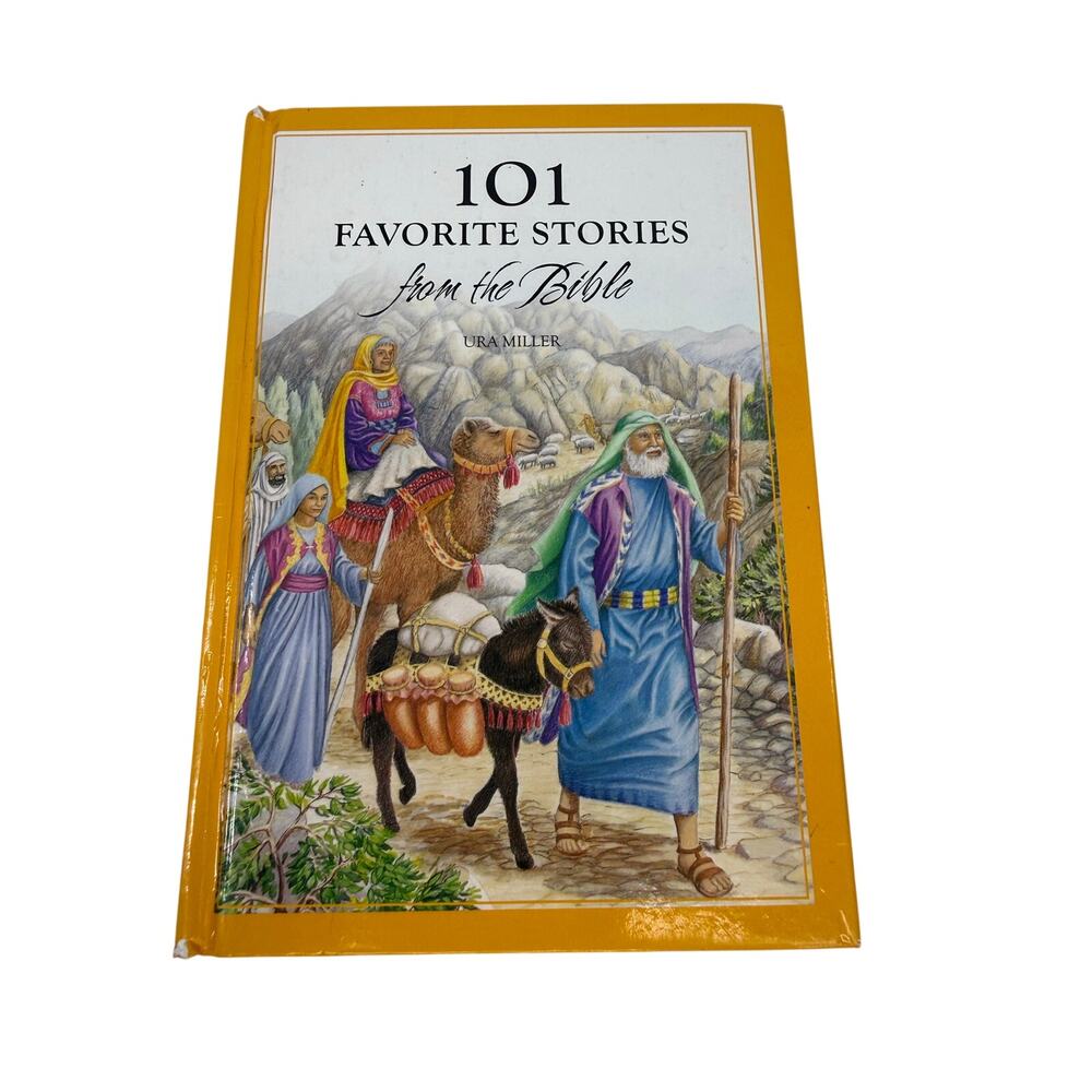 101 Stories from the Bible by Ura Miller Hardcover Book Used with Master Books